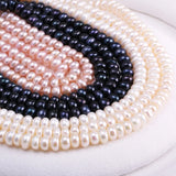 Freshwater Pearl Beads DIY Jewelry Making 6-7mm