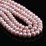 Freshwater Pearl Beads DIY Jewelry Making 6-7mm