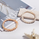 Natural Freshwater Pearl Bracelet Charm Wedding Jewelry Gift