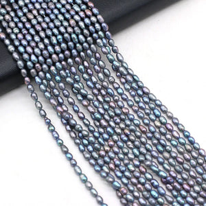 Natural Freshwater High Rice Pearl Beads Crafts DIY Necklace Bracelet Jewelry