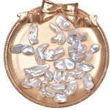 Natural Freshwater Baroque Pearl Beads for DIY Earrings