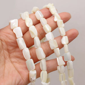 Natural Freshwater Shell Beads for Jewelry Making Necklace Bracelet Earrings