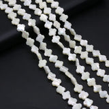 Natural Mother-of-pearl Shell Plum Blossom Beads DIY Jewelry Making