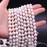 9-10mm Cultured Keshi Pearl Beads for DIY Jewelry Making
