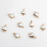 Freshwater Pearl Triangle Charms 6pcs/lot DIY Jewelry Accessories