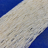 Natural Freshwater Pearl 1.8-2mm Rice Shape Beads for Jewelry Making