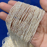 Natural Freshwater Pearl 1.8-2mm Rice Shape Beads for Jewelry Making