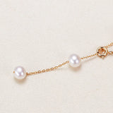 18K Natural Freshwater Pearl Necklace for Women