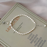 Freshwater Pearl 925 Silver Bell Anklet Girls Gift