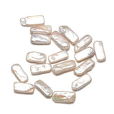 Freshwater Pearl AA+ Rectangle Pendant Beads for DIY Jewelry Making