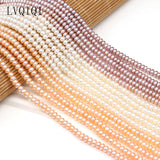 Natural Freshwater Pearl Abacus Beads 4-5mm