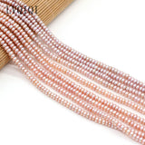 Natural Freshwater Pearl Abacus Beads 4-5mm