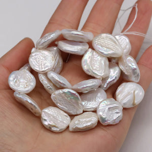 Baroque Coin Pearl Beads for Jewelry Making DIY