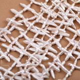 Baroque Cross Pearl Beads for Jewelry Making