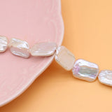Baroque Freshwater Pearl Rectangular Bead 36cm
