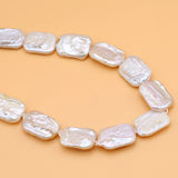 Baroque Freshwater Pearl Rectangular Bead 36cm