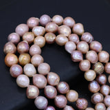 Baroque Pearl Beads White Freshwater for DIY Jewelry