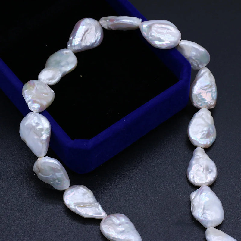 Baroque Pearl Beaded Irregular Spaced Loose Beads for Jewelry Making DIY