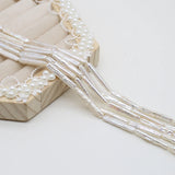 Freshwater Pearl Baroque Necklace Bracelet Beads DIY Jewelry