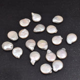 Baroque Freshwater Pearl Drop Button Bead DIY Ornaments
