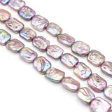 Freshwater Pearl Baroque Purple Spacer Beads For DIY Jewelry