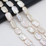 Baroque Freshwater Pearl Rectangular Beads 15-22mm DIY Jewelry Making