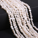 Pink Baroque Freshwater Pearl Beads for Jewelry Making DIY Earrings