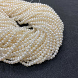 Natural Freshwater Pearl Bead AA Small 2mm Round Beads DIY Jewelry Making