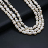 Natural Freshwater Pearl Bead Baroque Gourd Shaped Spacer Loose Beads
