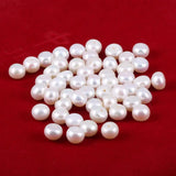 Freshwater Pearl Bead Bread Shape Loose Beads for Jewelry Making DIY
