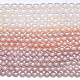 Natural Freshwater Pearl Bead High Rice Shape Charms Pearls Loose Beads