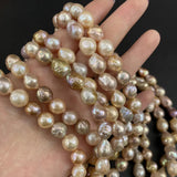 Natural Freshwater Pearl Bead Water Drop Shape Loose Beaded 10x20-14x22mm