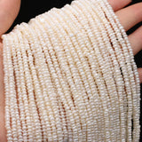 3-3.5mm Freshwater Pearl Beads for DIY Jewelry Making 14''