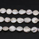 Baroque Button Freshwater Pearl Beads for Jewelry Making