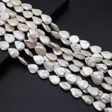 Freshwater Pearl Drop Shape Spacer Beads for Jewelry Making