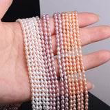 Freshwater Pearl High Rice Shape Loose Beads