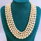 Freshwater Pearl Beads High Rice Shape for Jewelry DIY