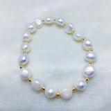 Freshwater Pearl Beaded Rice Shape Loose Beads for DIY Jewelry