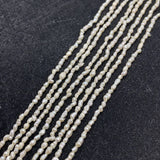 Natural Freshwater Pearl Beaded High Rice Shape Punch Loose Beads