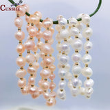 Freshwater Pearl Beaded Rice Shape Loose Beads for DIY Jewelry