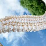 Freshwater Pearl Beaded High Round Shape Loose Beads for Jewelry DIY