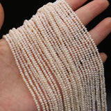Natural Freshwater Pearl Beads for Jewelry Making DIY Necklace Bracelet 2-2.5mm