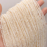 Natural Freshwater Pearl Beads for Jewelry Making DIY Necklace Bracelet 2-2.5mm