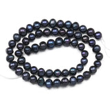 6-7mm Freshwater Pearl Spacer Beads for Jewelry Making