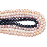 6-7mm Freshwater Pearl Spacer Beads for Jewelry Making