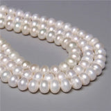 Natural Freshwater Pearl Beading Isolation Bead Punch Loose Beads DIY Necklace