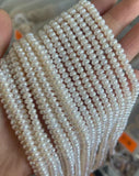 Natural Freshwater Pearl Beading Flat Shape Loose Beads DIY Jewelry Making