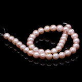 10-11mm Natural Freshwater Pearl Spacer Beads for DIY Jewelry Making