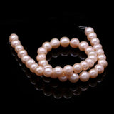 10-11mm Natural Freshwater Pearl Spacer Beads for DIY Jewelry Making