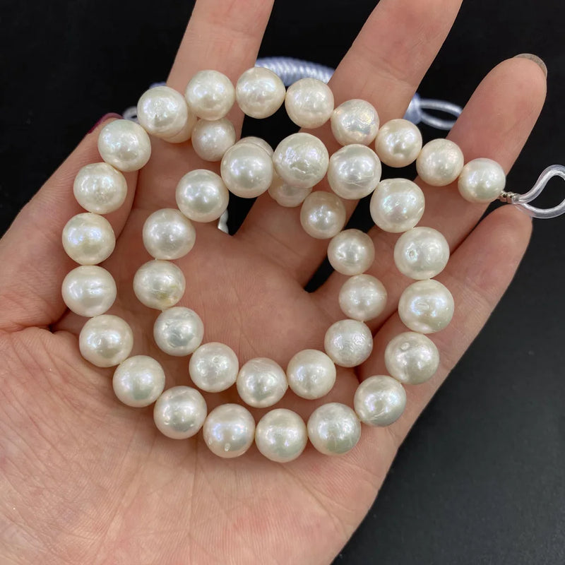 Freshwater Pearl Beading Spacer Loose Beads for Jewelry Making DIY